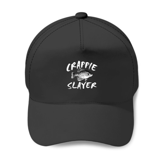 Discover CRAPPIE slayerr  (3) Baseball Caps