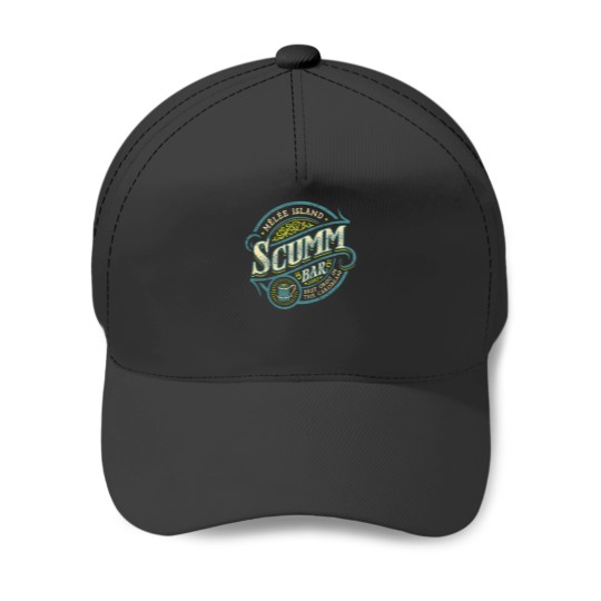 Discover The Pirate Bar Blue Baseball Caps