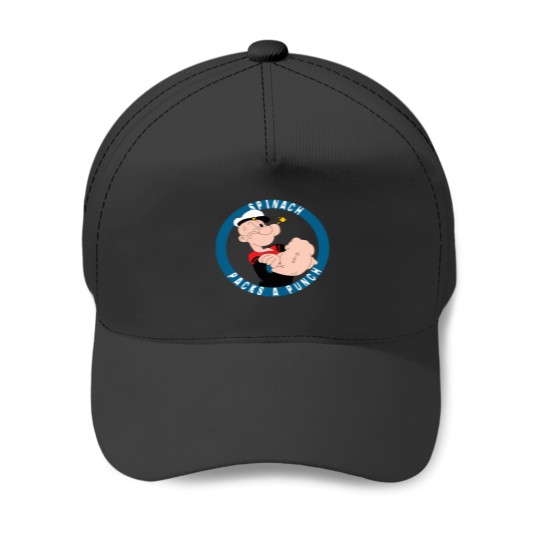 Discover Popeye Spinach Baseball Caps