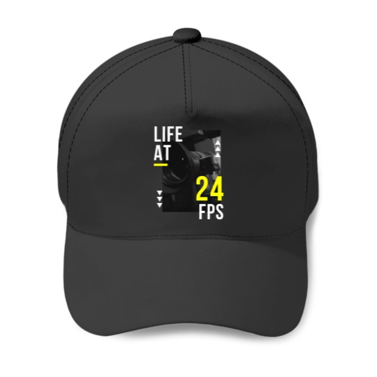 Discover Life At 24 Fps Baseball Caps