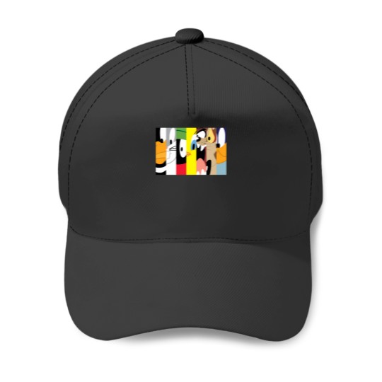 Discover Aesthetic Tunes Squad Cartoon Baseball Caps