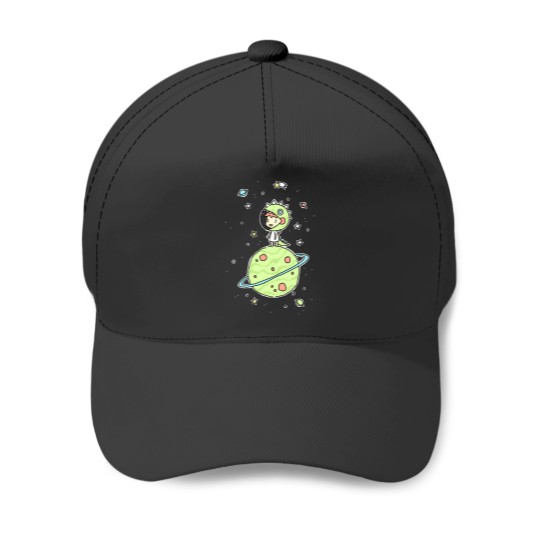 Discover Space Dinosaur Baseball Caps