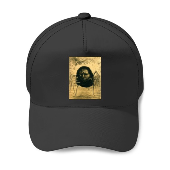 Discover The Crying Spider by Odilon Redon Baseball Caps