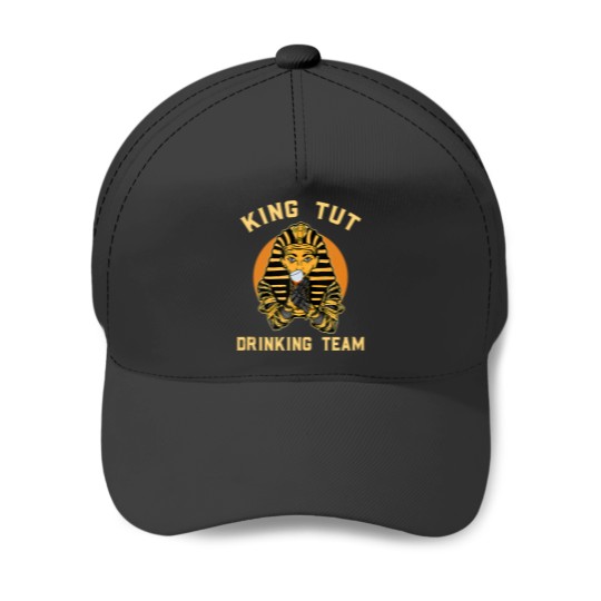 Discover King Tut Tomb Mummy Death Ancient Egypt red white wines Baseball Caps