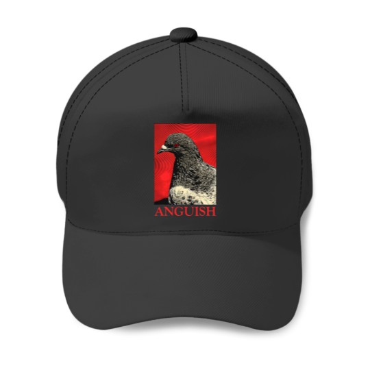 Discover Anguish Pigeon Vintagess Baseball Caps