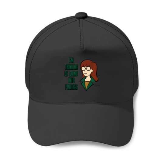 Discover Mademark x Daria Im Thinking of Going Into Politicsss Pullover Hoodie Baseball Caps