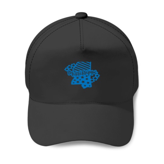 Discover mississippi state of america shirt tshirt Baseball Caps