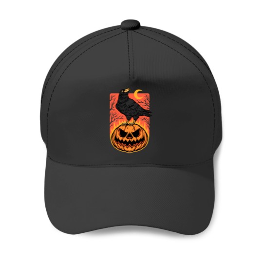 Discover Halloween Night Baseball Caps