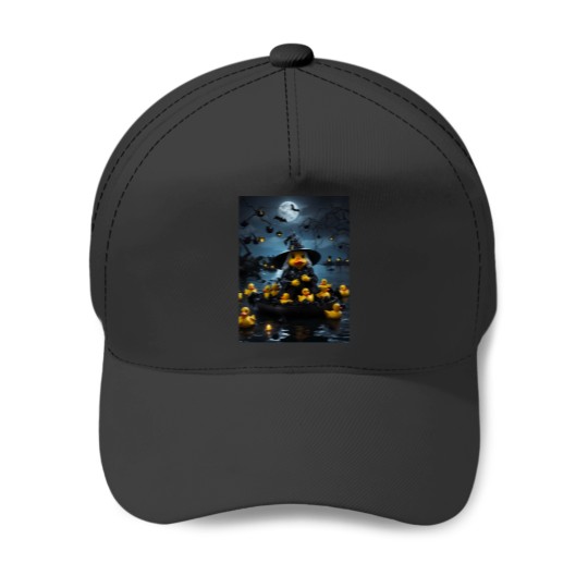 Discover Rubber Duck Witch - Halloween Duck Baseball Caps