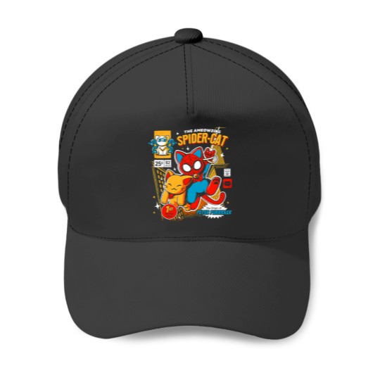 Discover Amazing Spider Cat Baseball Cap