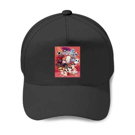 Discover Game - the binding of isaac Baseball Caps