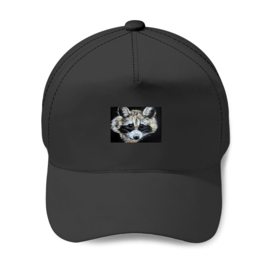 Discover raccoon Baseball Caps