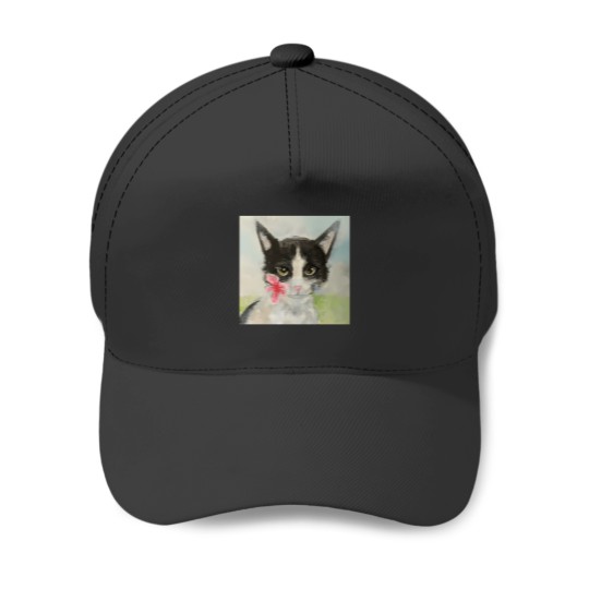 Discover Pretty Kitty Hello Springs Baseball Caps