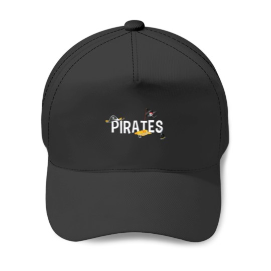 Discover Pirates Font with Associated Piratey Images Baseball Caps