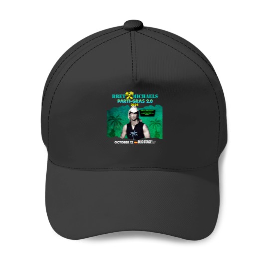 Discover New Popular!!! Bret Michaels Tour 2024 Gift For Fan Baseball Caps