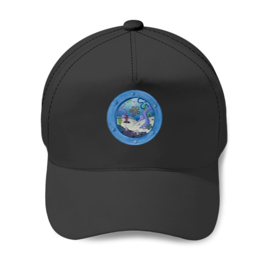 Discover SpongeBobs Window Baseball Caps
