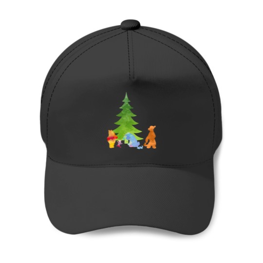 Discover christmass Friends Inspired Silhouettess Baseball Caps