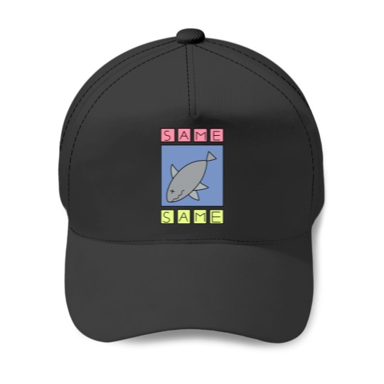 Discover nichijou - same (shark) Baseball Caps