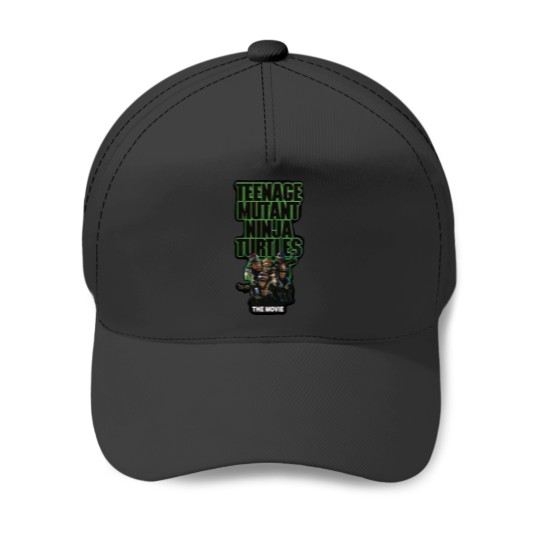 Discover Turtles The Movie 1990 Baseball Caps