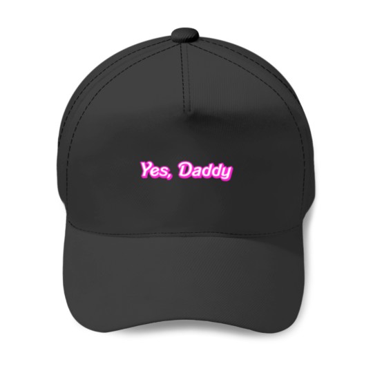Discover Yes Daddy Baseball Caps