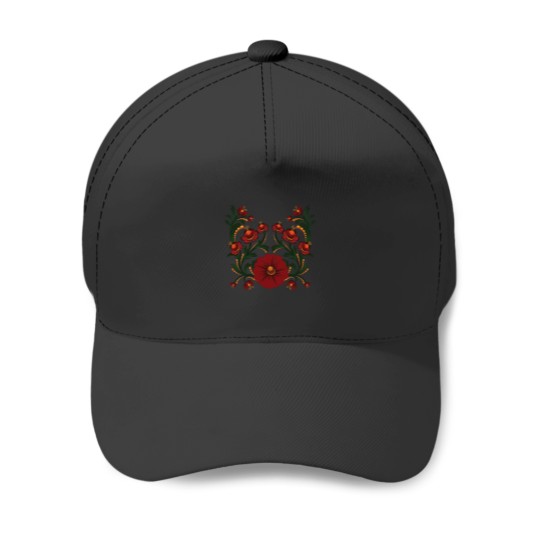 Discover Petrykivka painting 2 Baseball Caps