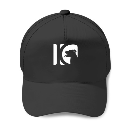 Discover Karuna Canine Logo Icon White Baseball Caps