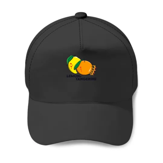 Discover Lemon And Tangerine  Bullet Train Baseball Caps