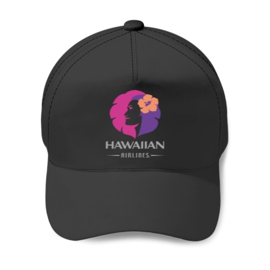 Discover Hawaiian Airlines Merch Baseball Caps