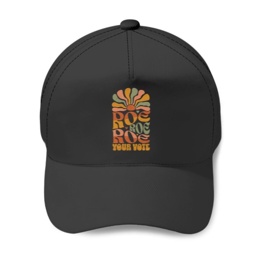 Discover Roe Your Vote Feminist Baseball Caps - Kamala Harris Supportive Headwear