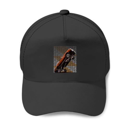 Discover Bounce Bounce Low Rider Car Baseball Caps