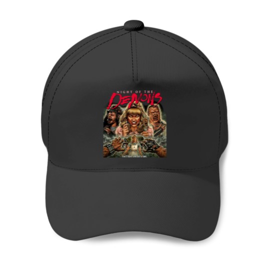 Discover Night Of The Demons Classic Baseball Caps