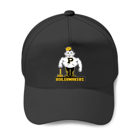 Discover Vintage Boilermaker mascot - Purdue - Baseball Caps