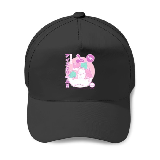 Discover Kawaiicecream Baseball Caps