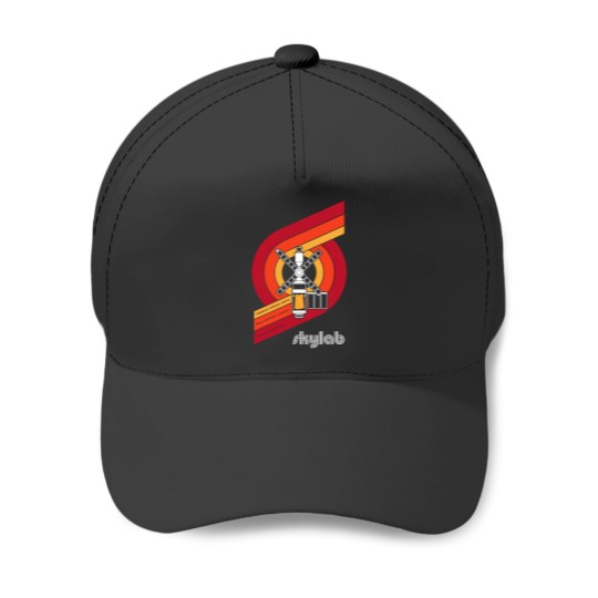 Discover Skylab  Large Print Baseball Caps