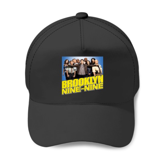 Discover Brooklynss nine nine cast and logo Essential Baseball Caps