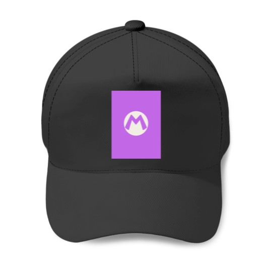 Discover letter m purple Graphic Baseball Caps