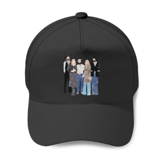 Discover Fleetwood Mac watercolour Essential Baseball Caps