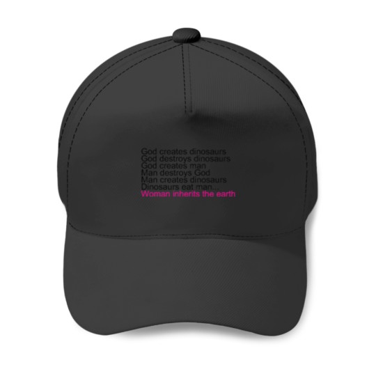 Discover Woman Inherits The Earth Baseball Caps