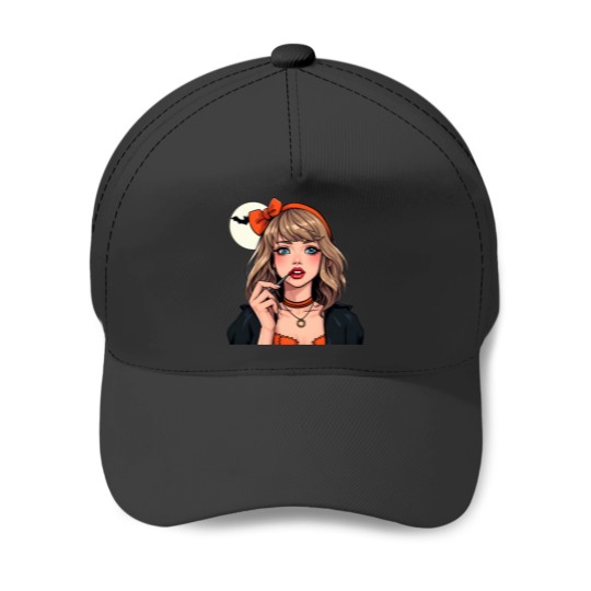 Discover Halloween Girl Baseball Caps