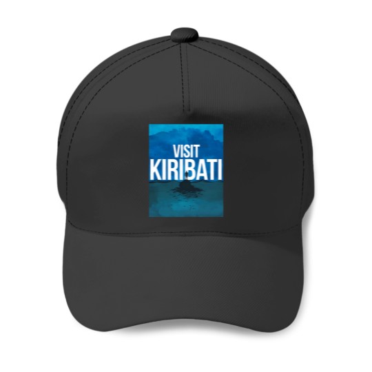 Discover Visit KiribatiTravel KiribatiPremium .png Baseball Caps