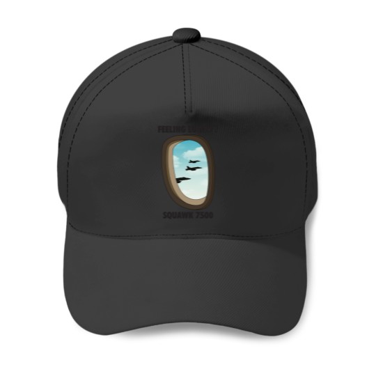 Discover Feeling Lonely Squawk 7500 Baseball Caps