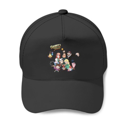 Discover Gravity falls characters from gravity falls Baseball Caps