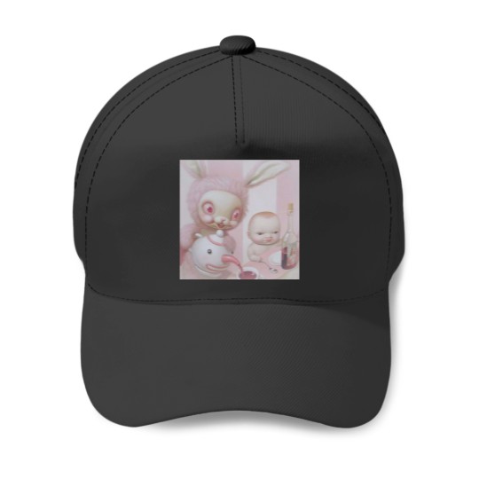 Discover mark ryden pink bunny Baseball Caps