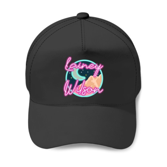 Discover Lainey Wilson Cowboy Neon Baseball Caps