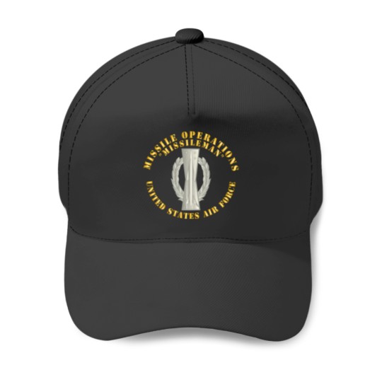 Discover Usaf - Missile Operations - Missileman - Basic 1817 Baseball Caps