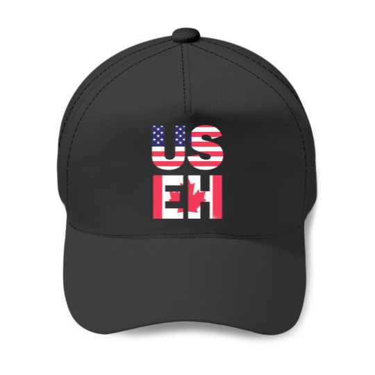 Discover US EH American Canadian Funny Meme Quote Baseball Caps