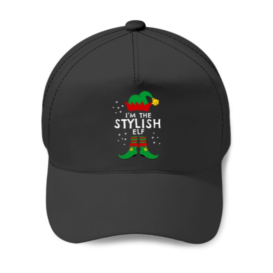 Discover I'M The Stylish Elf Family Matching Christmas 2020 Baseball Caps