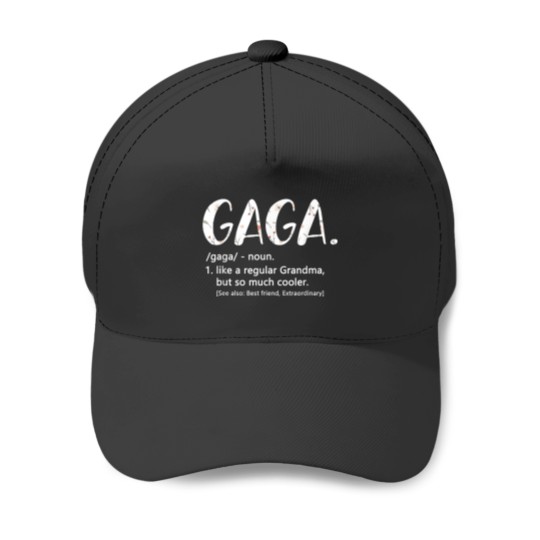Discover Gaga like a regular Grandma but Cooler Mothers D Baseball Caps