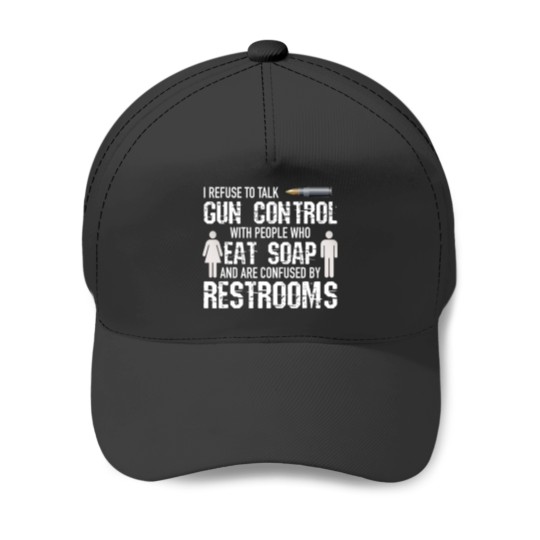 Discover 2nd Amendment Tee for Men gunss Rights Tee Pro gunss Debate Baseball Caps