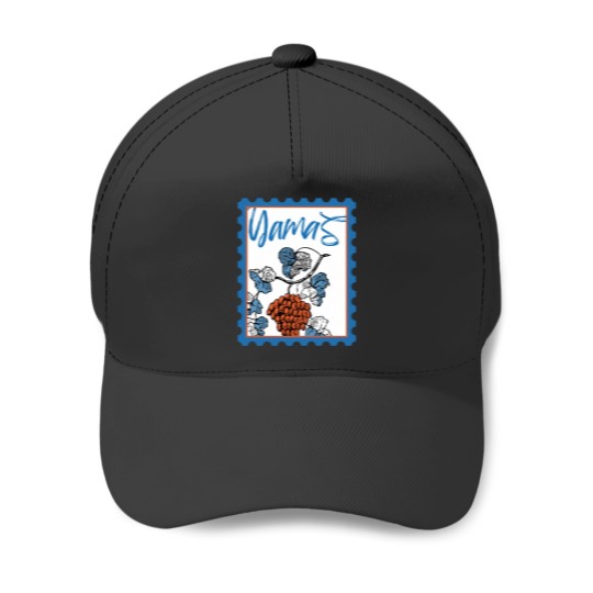Discover Yamas Greek Post Stamp Baseball Caps